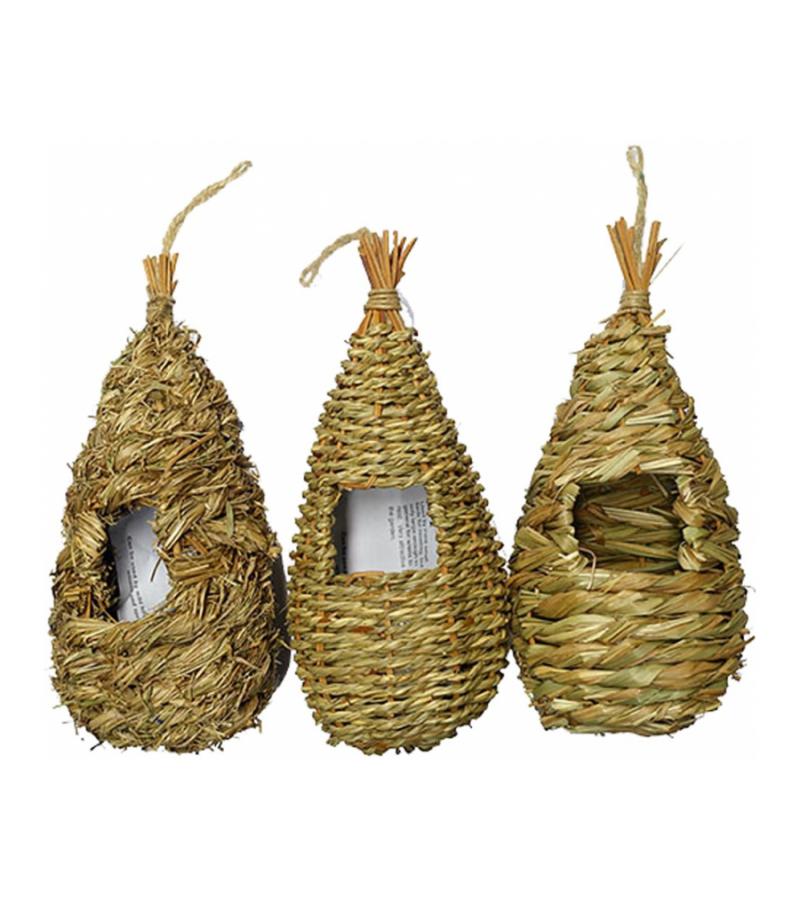 Nestkast gevlochten buidel