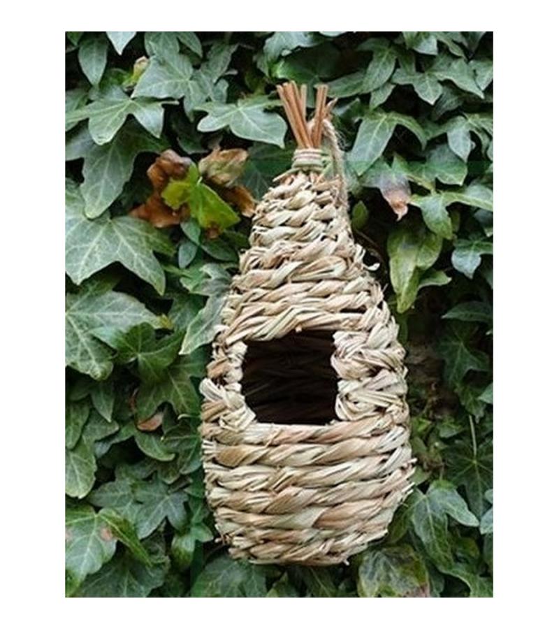 Nestkast gevlochten buidel