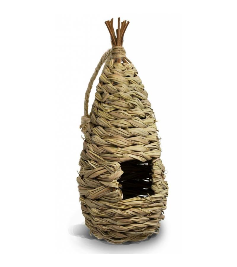 Nestkast gevlochten buidel