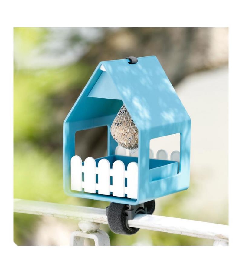 Landhaus Vogelvoederhuisje -  blauw