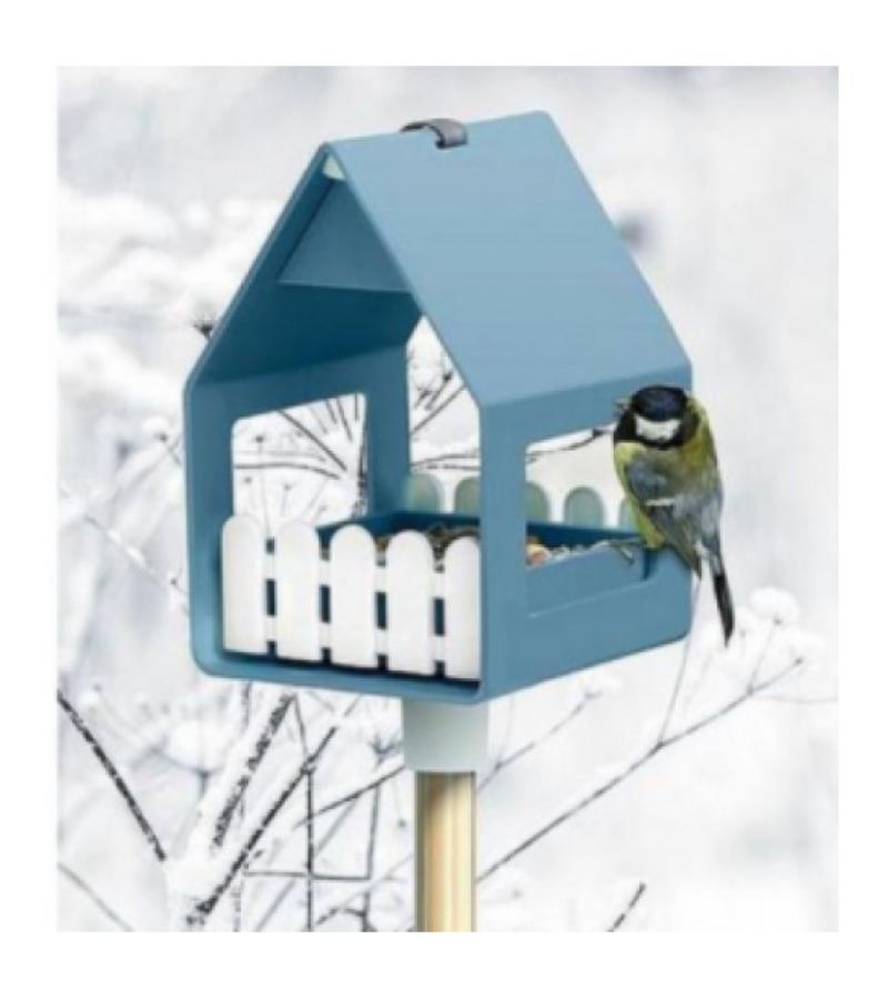 Landhaus Vogelvoederhuisje -  blauw