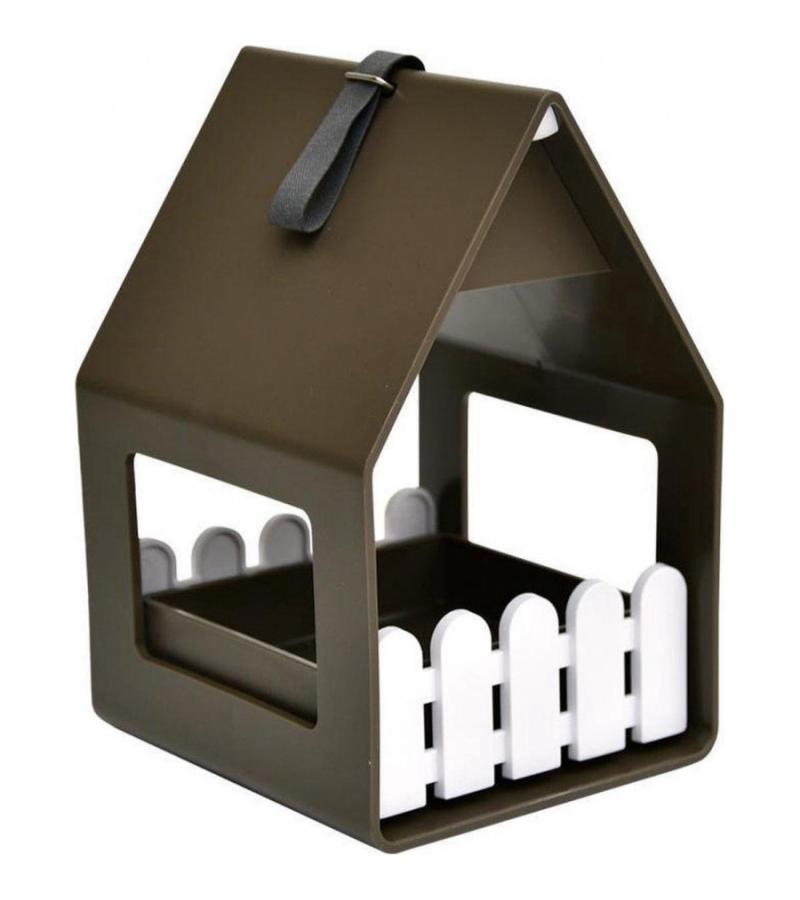 Landhaus Vogelvoederhuisje - bruin