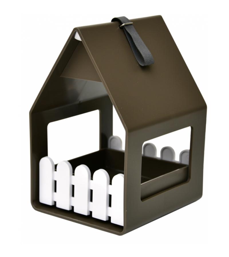 Landhaus Vogelvoederhuisje - bruin