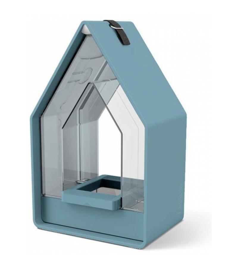 Landhaus Vogelvoederhuisje dispenser - blauw