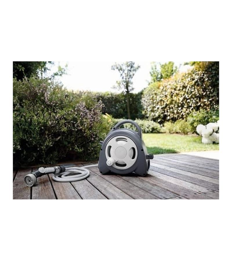 Slanghaspel 16,5 m Maxi Aqua Bag - witgrijs