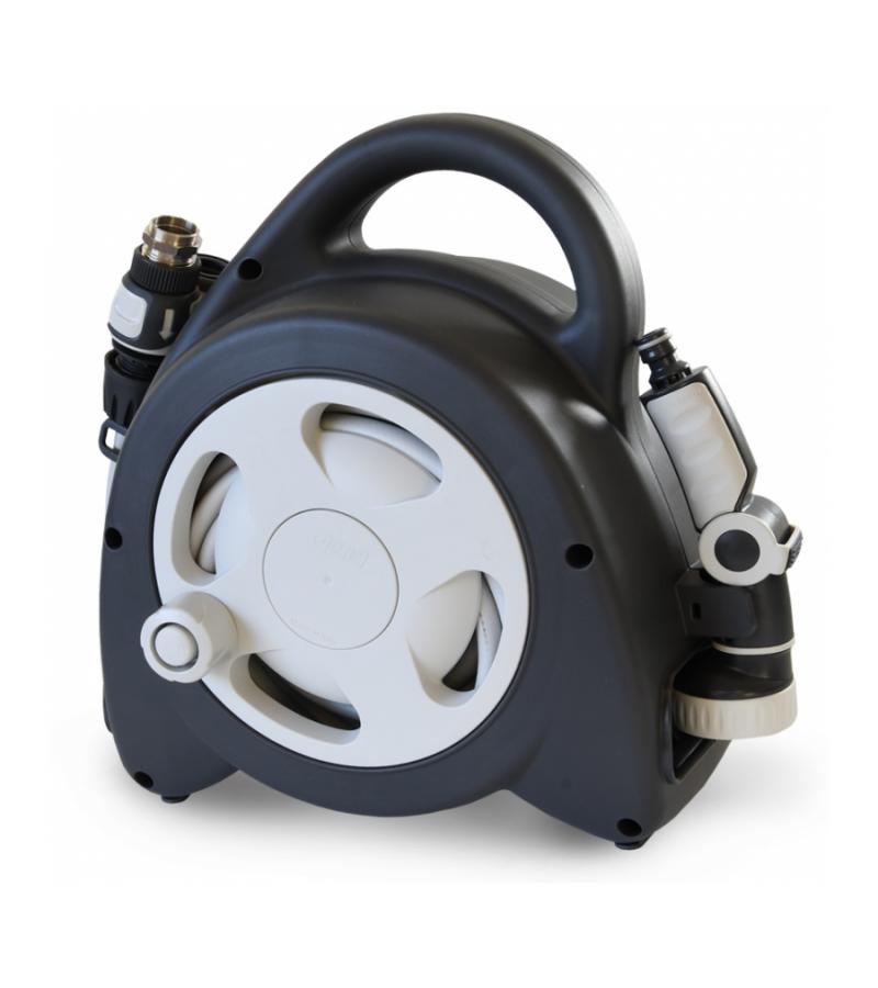 Slanghaspel 16,5 m Maxi Aqua Bag - witgrijs