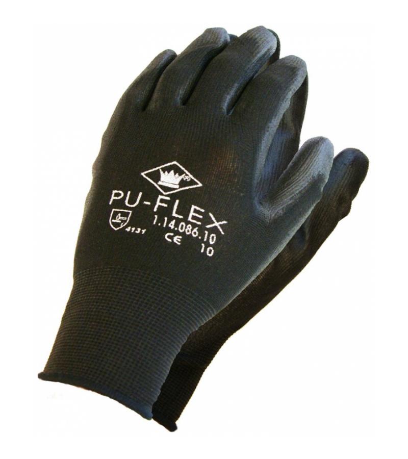 Flexibele Handschoen met PU coating - M