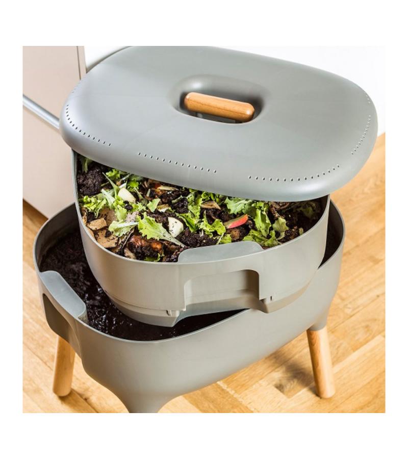 Wormenbak composter - bruin