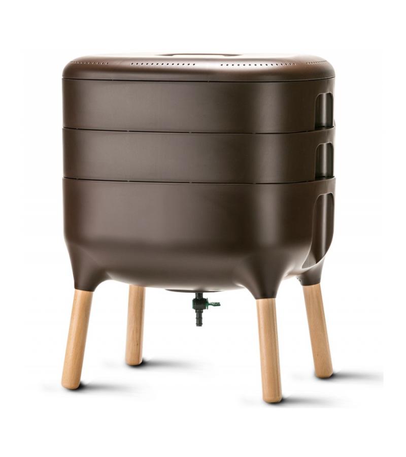 Wormenbak composter - bruin
