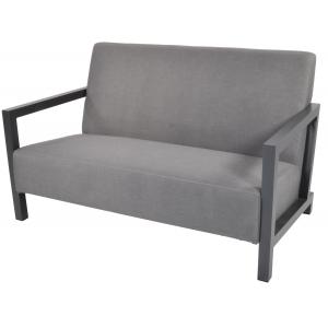 Verona aluminium Loungebank grijs 2 persoons