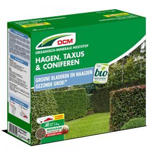 Dcm Meststof Hagen & Taxus & Coniferen - Siertuinmeststoffen - 3 kg