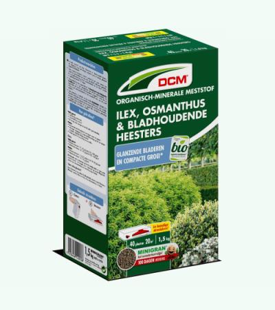 DCM Mest voor ilex, osmanthus en bladhoudende heesters - 1,5 kg