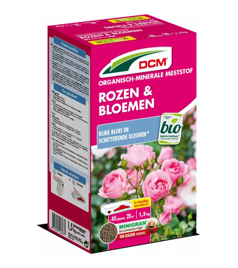 DCM Mest voor rozen en bloemen - 1,5 kg