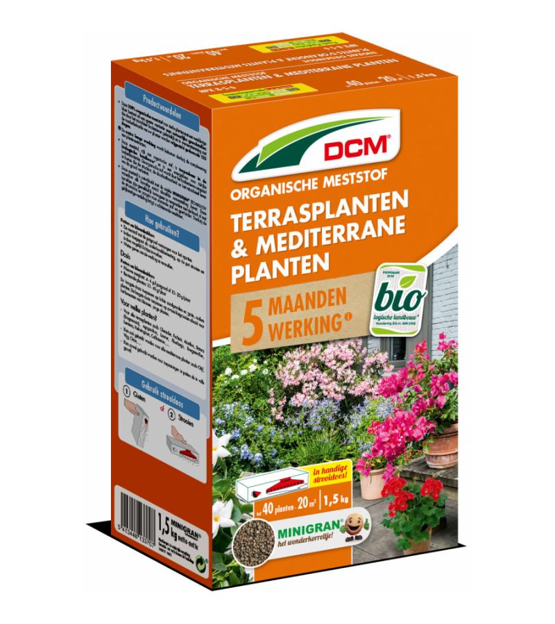 DCM Mest voor terrasplanten en mediterrane planten - 1,5 kg