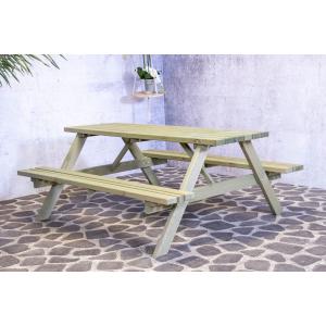 SenS Line picknicktafel Lotte geimpregneerd hout 180cm