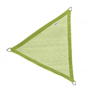 Coolfit schaduwdoek driehoek lime groen - 5.0 x 5.0 x 5.0 meter