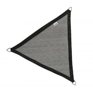 Coolfit schaduwdoek driehoek zwart 5.0 x 5.0 x 5.0 meter