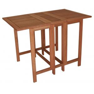 Inklapbare houten tuintafel 107 x 65 x 75 cm