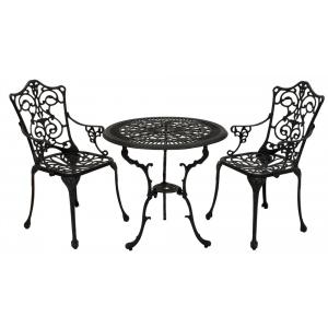 Bistroset Antiek ⌀ 70 cm - antraciet