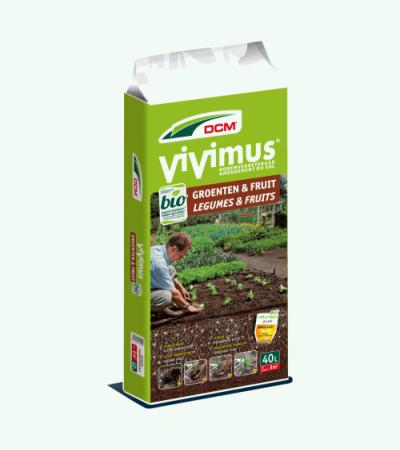 DCM Vivimus bodemverbeteraar voor groenten en fruit - 40 L