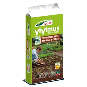 Afbeelding DCM Vivimus bodemverbeteraar voor groenten en fruit - 60 L door Tuinexpress.nl