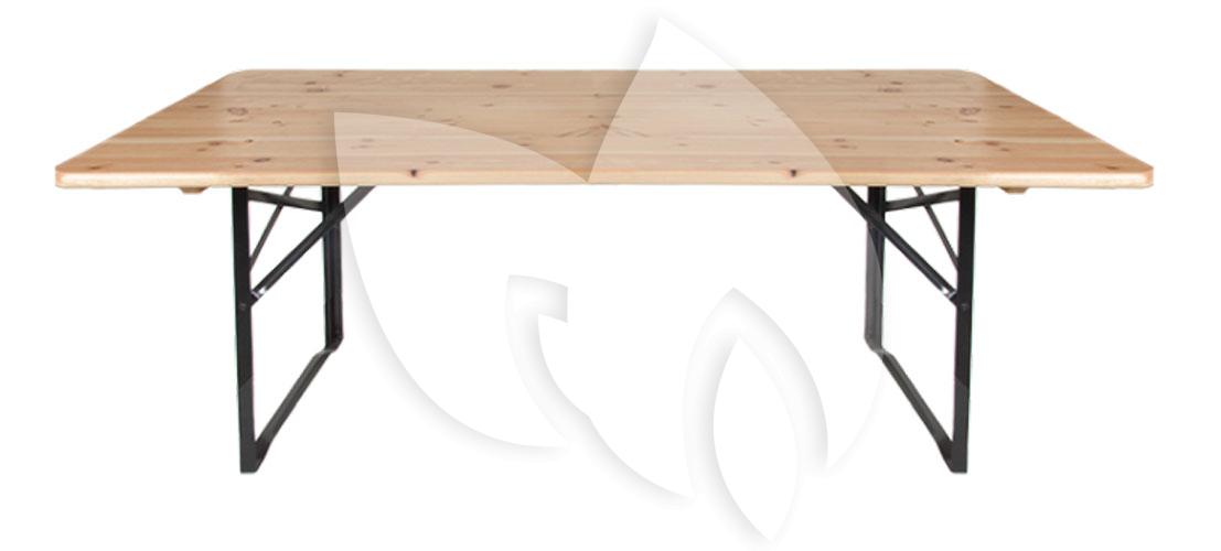 Esschert Design Inklapbare houten kindertafel H 54 x 110 40 | Tuinexpress.nl