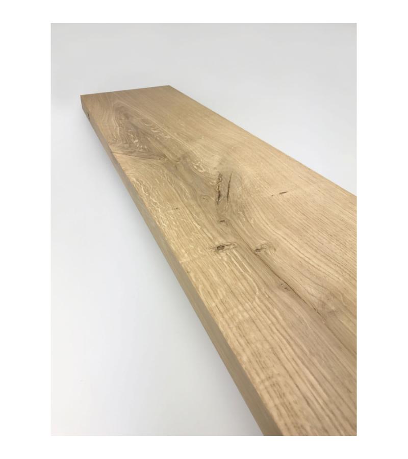 Rustiek eiken 25mm plank massief recht 100 x 19 cm