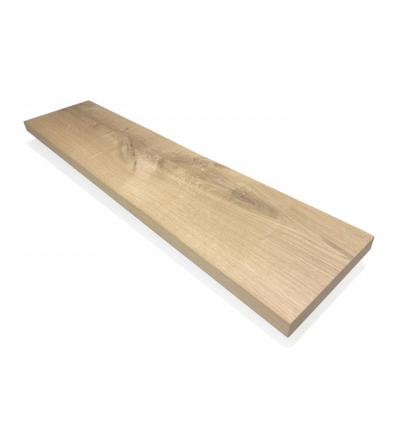 Rustiek eiken 25mm plank massief recht 100 x 19 cm