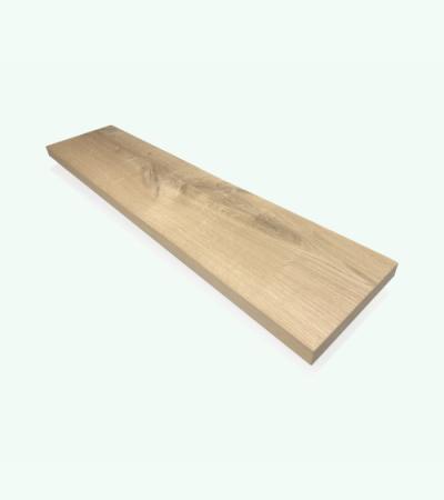 Rustiek eiken 25mm plank massief recht 120 x 19 cm