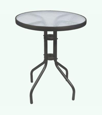 Express terrastafel glas antraciet