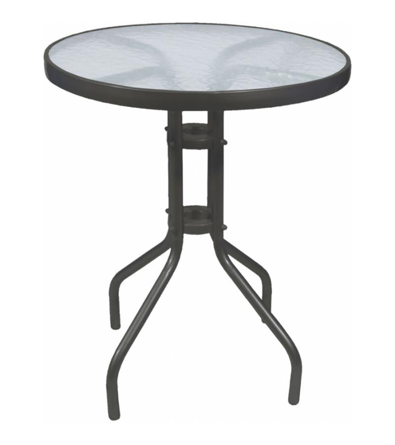 Express terrastafel glas antraciet