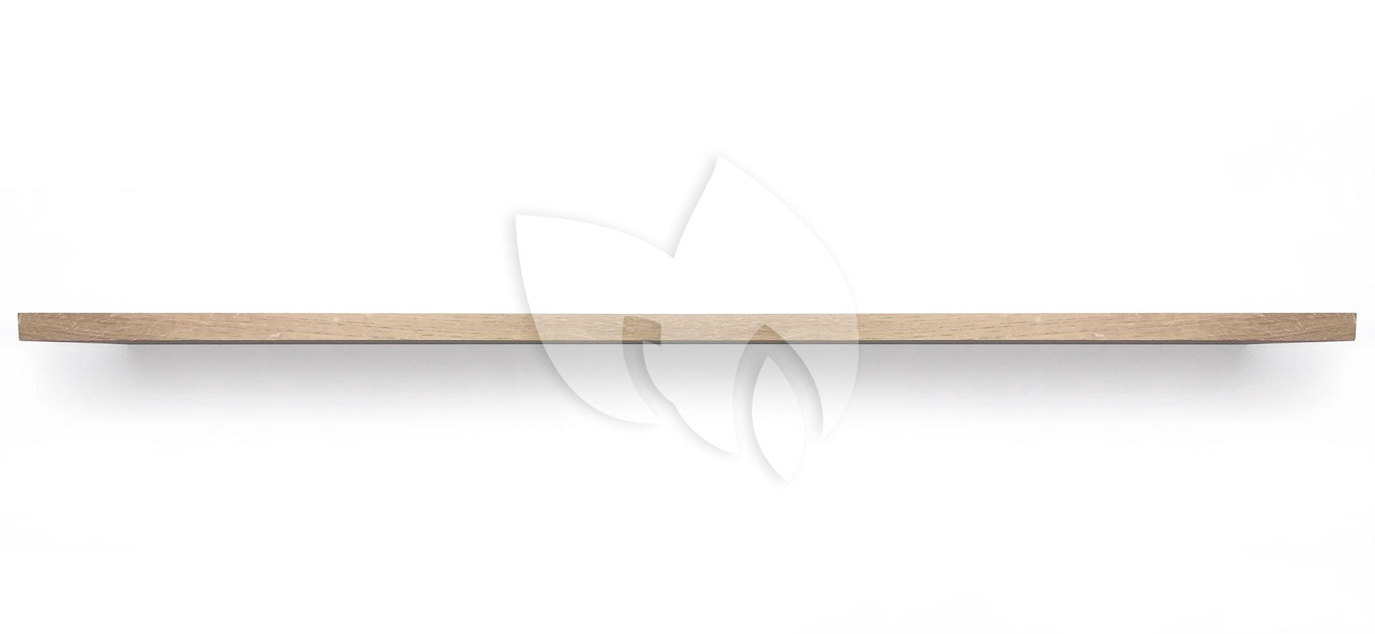 Wood Brothers Zwevende wandplank oud eiken recht 60 x 20 cm