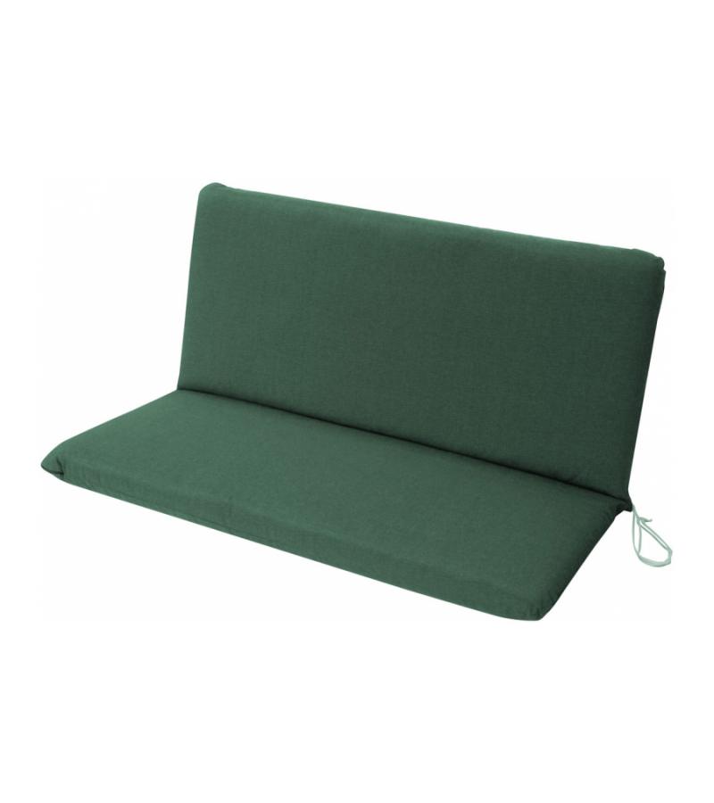 Tuinbank kussen - Textiel - Groen 98 x 88 cm