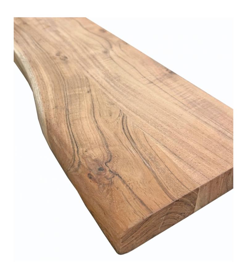 Acacia plank massief boomstam 120 x 20 cm