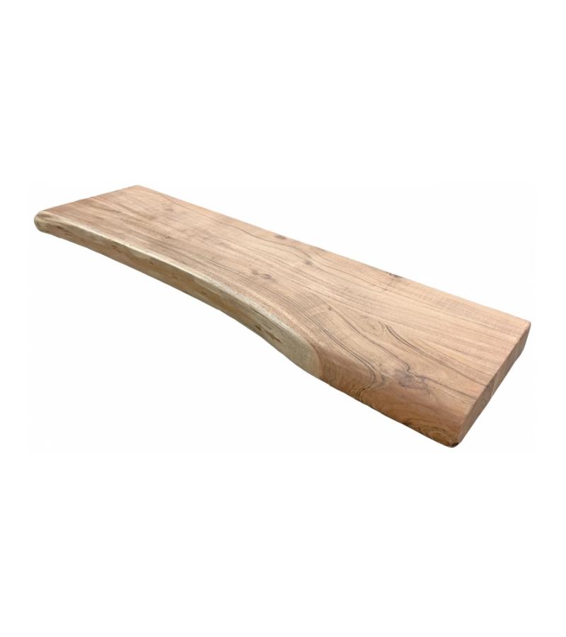 Acacia plank massief boomstam 120 x 30 cm