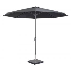 Afbeelding Parasol Salou anthraciet 300 cm x 250 cm door Tuinexpress.nl