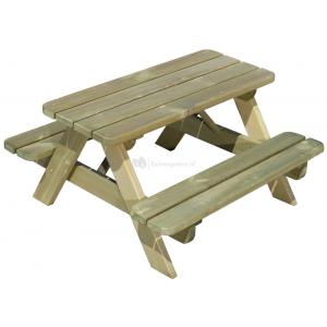 Houten kinderpicknicktafel