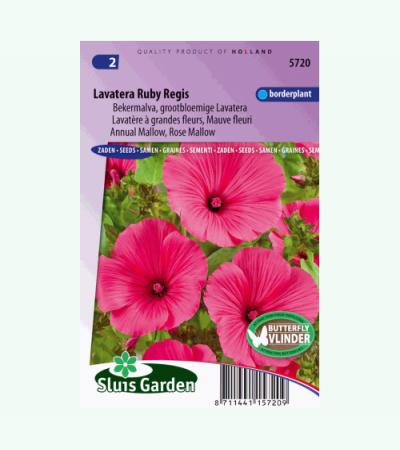 Bekermalva bloemzaden – Lavatera Ruby Regis