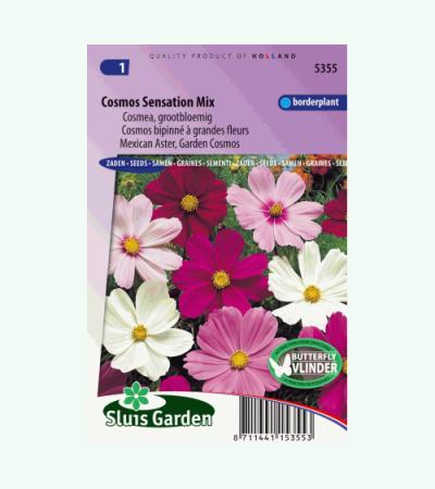 Cosmea grootbloemig bloemzaden - Cosmos Sensation Mix