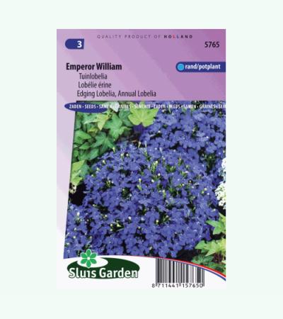 Tuinlobelia bloemzaden – Emperor William