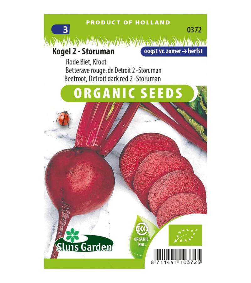 Rode biet biologische zaden - Kogel 2 - Storuman