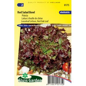 Afbeelding Pluksla zaden - Red Salad Bowl door Tuinexpress.nl