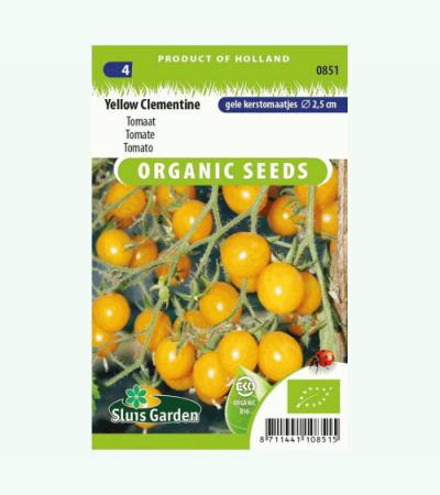 Kerstomaat biologische zaden - Yellow Clementine