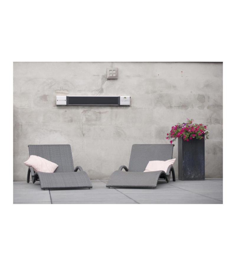 Wand 1800 Watt heatstrip terrasverwarmer