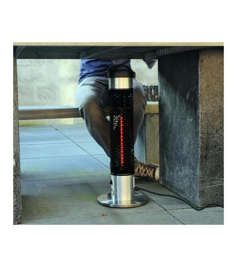 Onder tafel 800 Watt Carbon Fibre terrasverwarmer