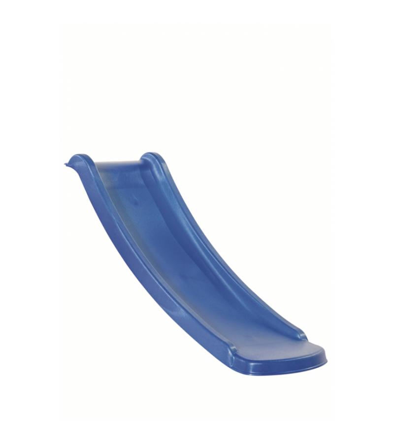 Kunststof glijbaan 130cm blauw - geschikt voor platformhoogte 60cm