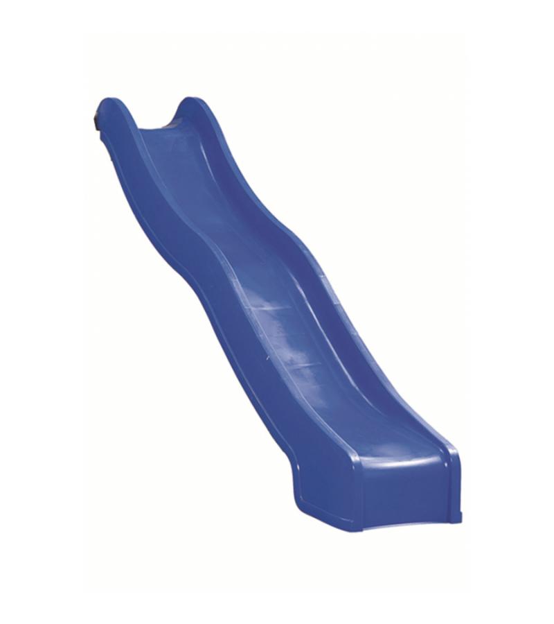 Kunststof glijbaan 250cm blauw - geschikt voor platformhoogte 120cm
