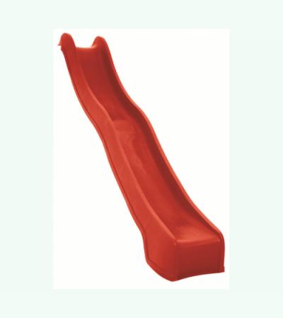 Kunststof glijbaan 300cm rood - geschikt voor platformhoogte 130-160cm 