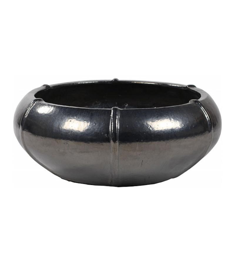 Moda bowl bloempot 55x55x22 cm grijs