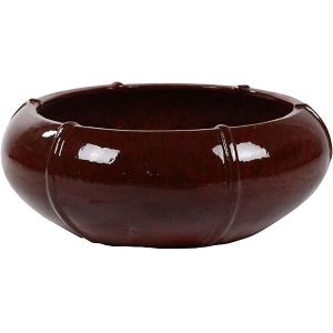 Moda bowl bloempot 55x55x22 cm rood